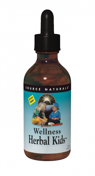 Source Naturals Wellness Herbal Kids Liquid Liquid bottle