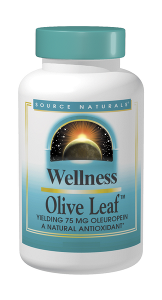Source Naturals Wellness Olive Leaf Tablets bottle