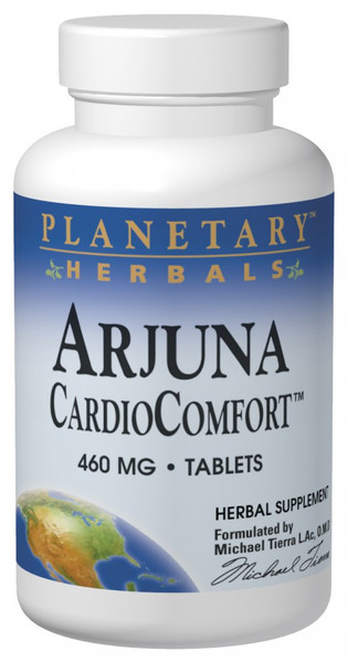 Planetary Herbals Arjuna CardioComfort 460 mg Tablets bottle