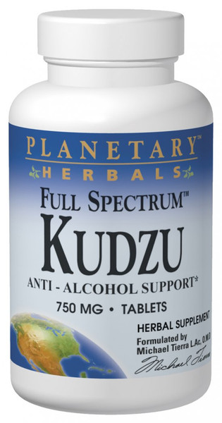Planetary Herbals Kudzu, Full Spectrum 750 mg Tablets bottle