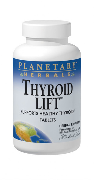 Planetary Herbals Thyroid Lift Tablets bottle