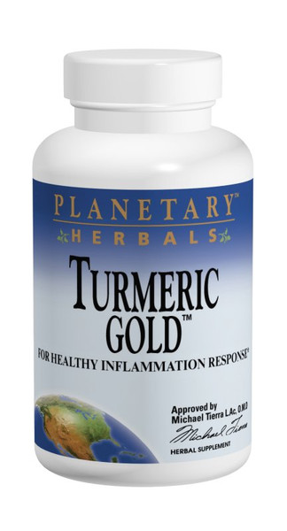 Planetary Herbals Turmeric Gold 500 mg Tablets bottle