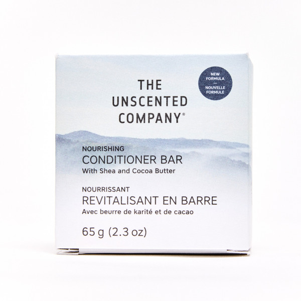 The Unscented Company Conditioner Bar, Unscented - 1 bar, 65 g (2.3 oz)
