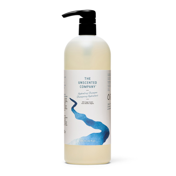 The Unscented Company Hydrating Shampoo, Unscented, 946 ml (32 fl oz)