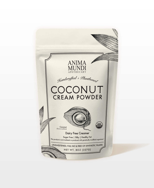 Anima Mundi Coconut Cream Creamer, Dairy-Free Powder, 1 lb