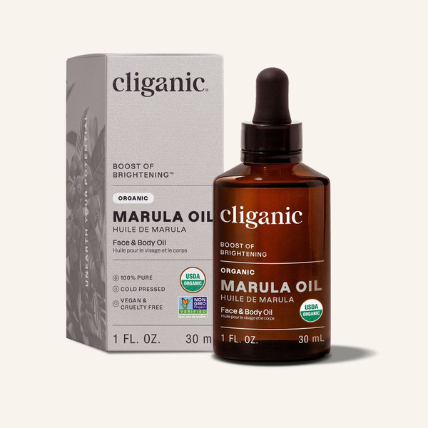 Cliganic Organic Marula Oil, 100% Pure Cold-Pressed, 1 fl oz