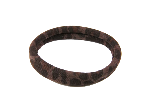 di Prima Jessenia Hair Elastics, Medium, Snake Brown, 2 Count