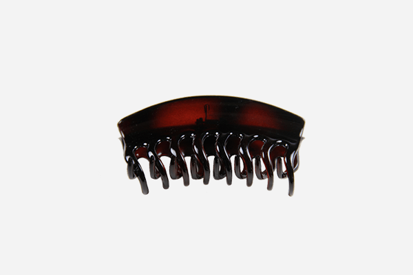 di Prima Petunia Top Sleek Hair Clamp, Medium, Tortoise Shell