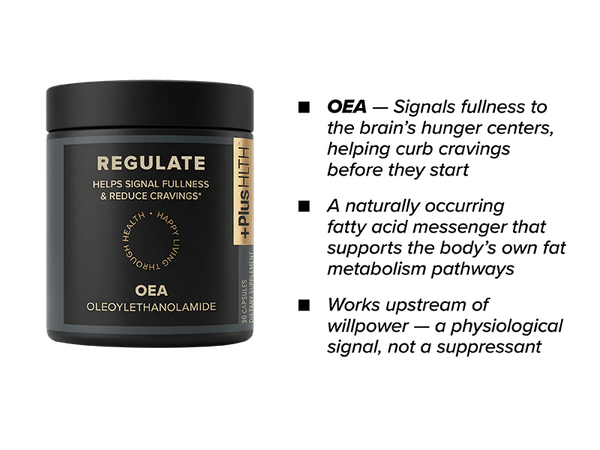 +PlusHLTH Regulate Appetite Control, OEA 150 mg, 30 Capsules