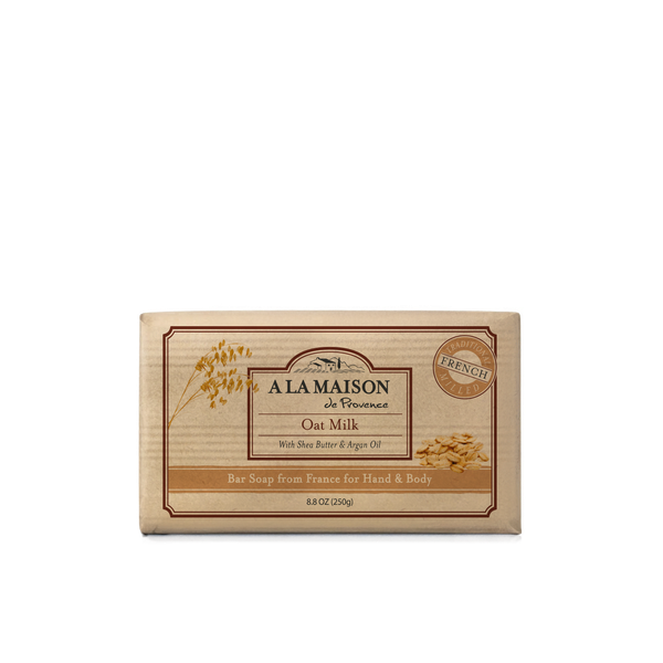 A La Maison Bar Soap, Oat Milk, 8.8 oz