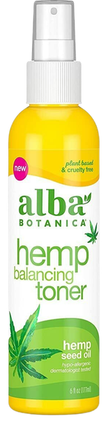 Alba Botanica Hemp Balancing Toner, 6 fl oz