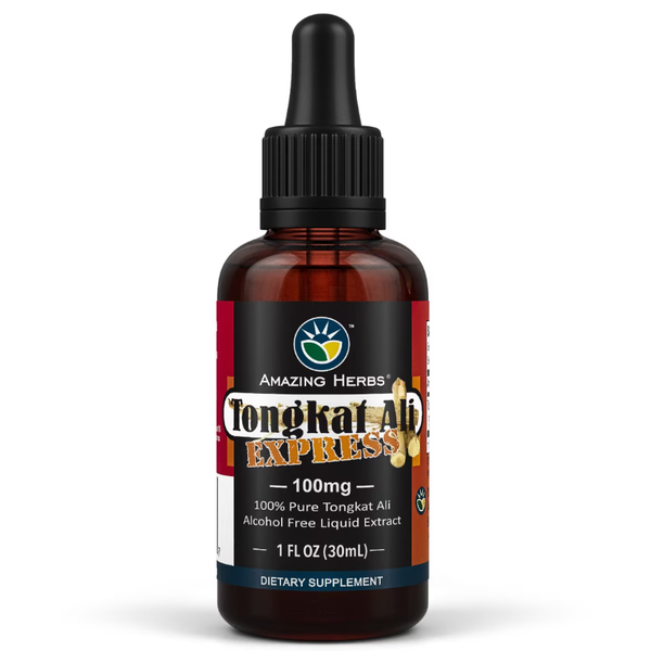 Amazing Herbs Tongkat Ali Express Liquid Extract, 1 fl oz