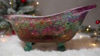 resin soap dish, lord lead the way, claw foot tub, red dirt soap