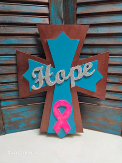 Red Dirt Soap, Hand painted Cross, hope