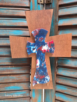 Red Dirt Soap, Hand painted Cross,