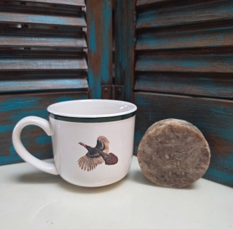 ceramic, shave mug, Red Dirt Soap, 