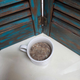 White Ceramic Shave Mug