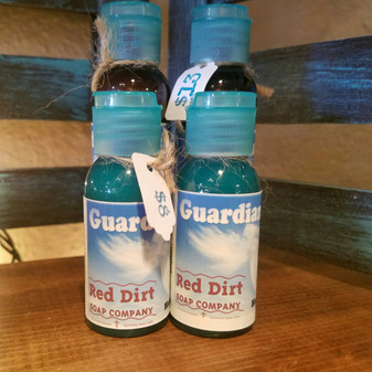 guardian angel, natural sanitizer, hand sanitizer, natural skin care, red dirt soap