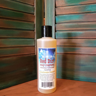 OKLAHOMA SUNSET, NATURAL LIQUID SOAP, RED DIRT SOAP