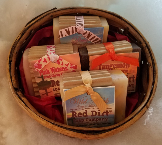 Soap Basket Set - 4 bars