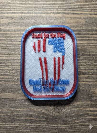 3d printed soap dish, red dirt soap dish,