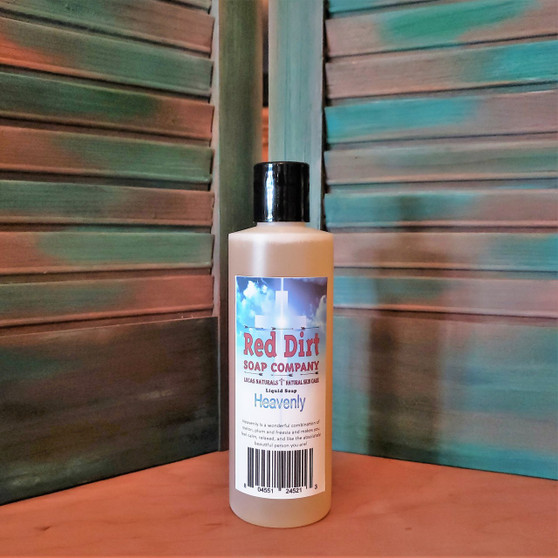 HEAVENLY, NATURAL LIQUID SOAP, RED DIRT SOAP