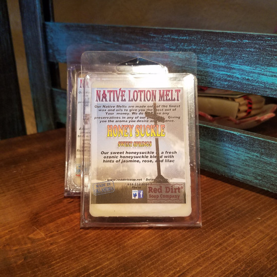 Honeysuckle Natural Lotion Melt