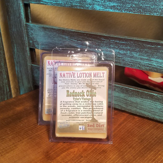 Redneck Okie Natural Lotion Melt