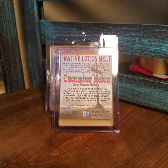 Cucumber Melon Natural Lotion Melt