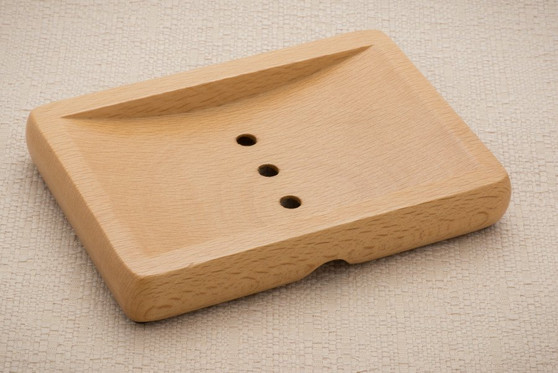 Dimensions: L 5½ - W 4 - H ¾
Weight: 5 oz. each
Material: Beech Wood