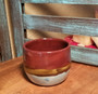 Red River Hand Thrown Stoneware Shave Mug, Shave Mug, handmade shaving mug, red dirt soap