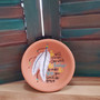 feather soap dish, psalm 914, terracotta, red dirt soap, handmade, made in oklahoma, natural skin care