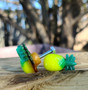pineapple drawer knobs, drawer knobs, drawer pulls, handmade knobs, red dirt soap, made USA, veteran owned