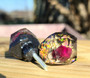 rose bud drawer knobs, resin knobs, drawer pulls, handmade knobs, red dirt soap, made USA, veteran owned