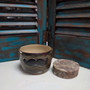 Handmade, stoneware, shave mug, Red Dirt Soap, 