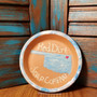 Hand painted Terracotta  Soap Dish -Oklahoma Blue Skies
