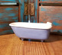 Claw Foot Bath Tub Soap Dish - Handmade in Oklahoma Blue Base