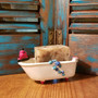 Claw Foot Bath Tub Soap Dish - Handmade in Oklahoma Tug Boat