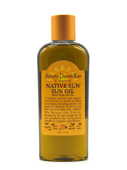 A healthy, natural and organic alternative to chemical laden sunscreens. Soothe and replenish the skin before, during and after the sun. Chemical free 100% Natural sunscreen alternative