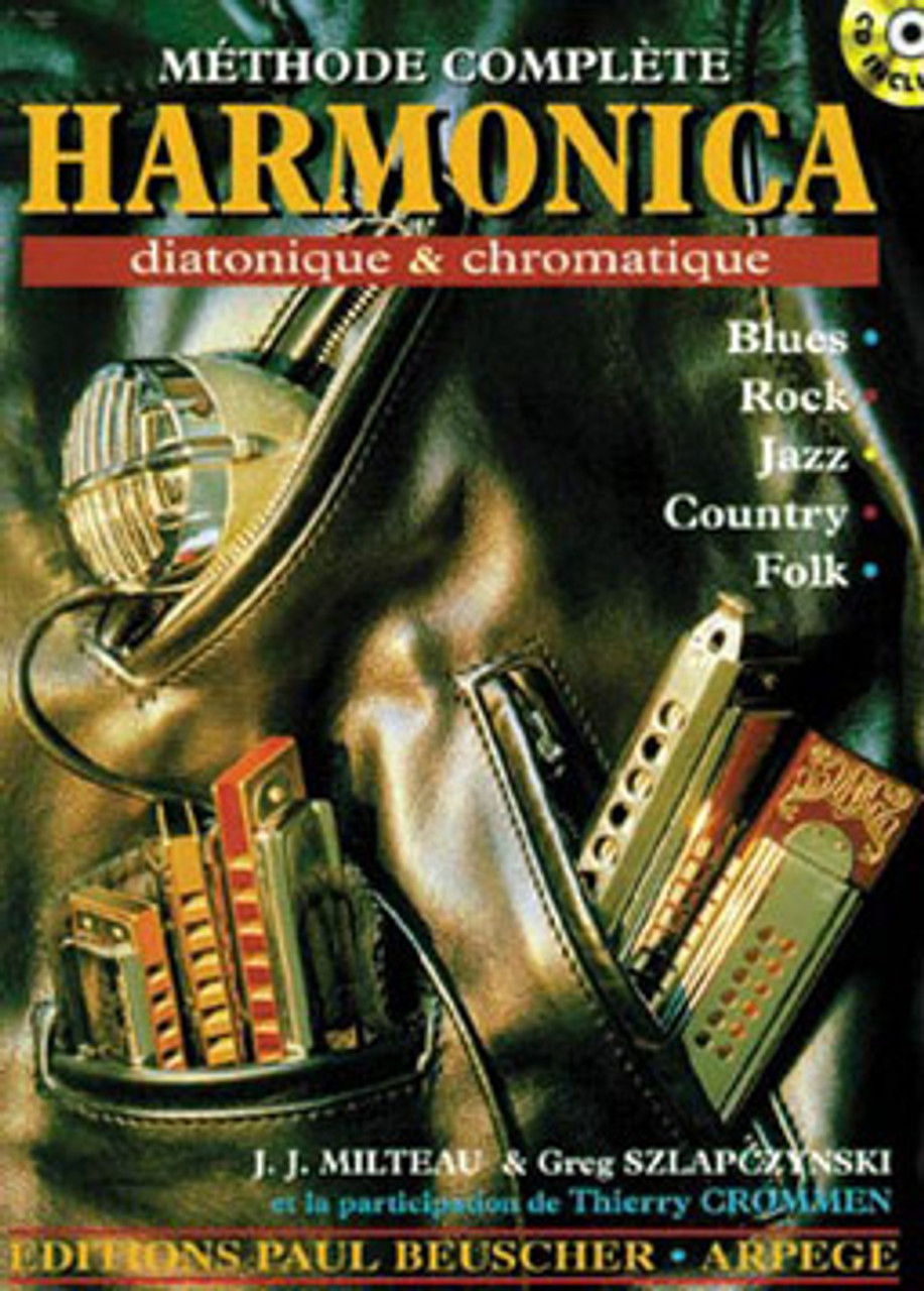 MILTEAU J.J. METHODE COMPLETE HARMONICA
