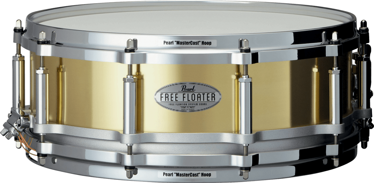 Caisse Claire Pearl Free Floating 14X5 Laiton FTBR1450.