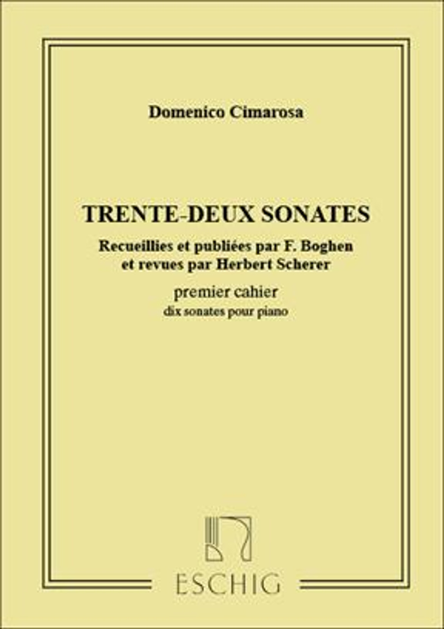 CIMAROSA D. 32 SONATES VOL 1 PIANO