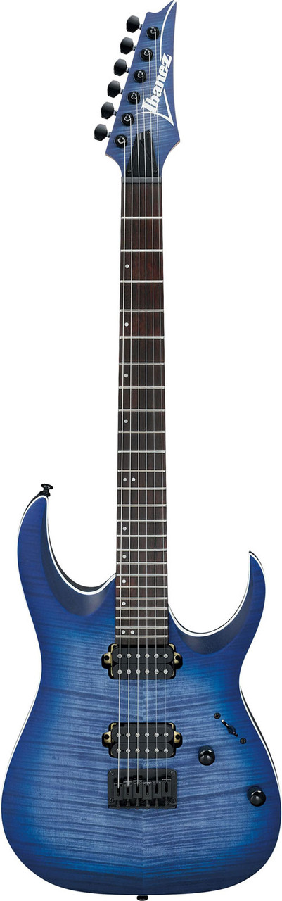 ギター Ibanez RGA42FM Guitare Electrique Ibanez RGA RGA42FM-BLF Blue Lagoon Burst Flat