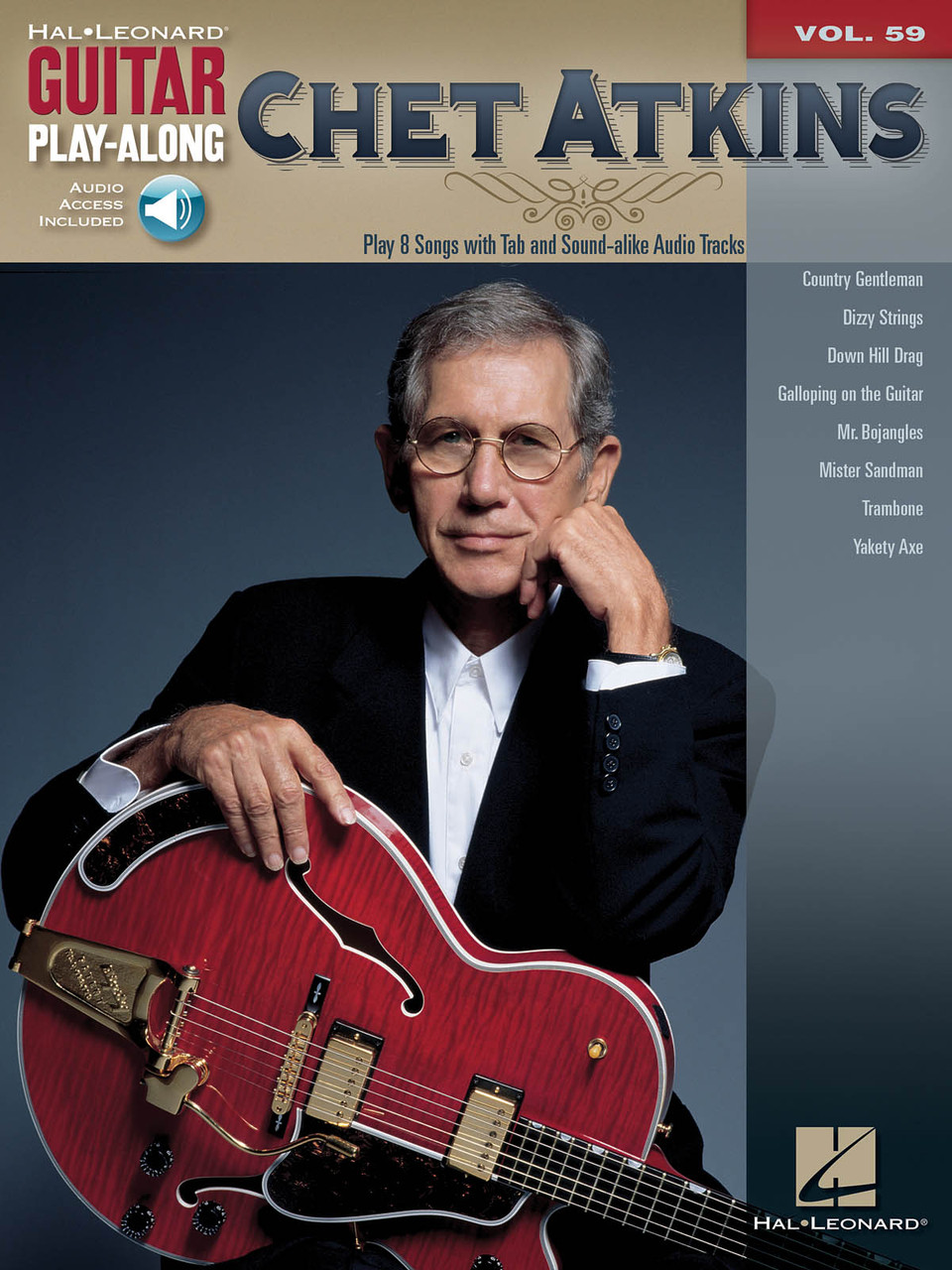CHET ATKINS GUITAR PLAY-ALONG VOL 59 GUITARE TAB