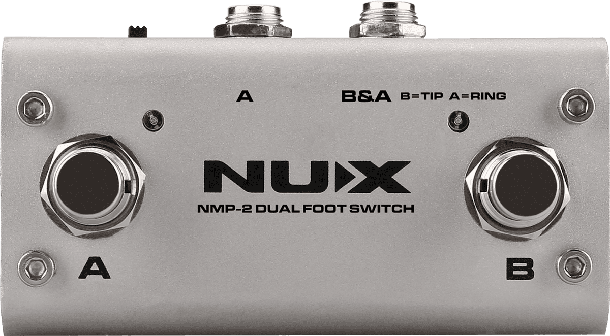 Footswitch Nux 2 voies avec Leds