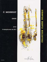 Monniot C. Duos 2 Saxophones Mib Monniot C. Duos 2 Saxophones Mib
