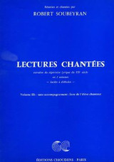 Soubeyran R. Lectures Chantees Vol 2B Eleve