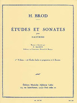 Brod H. Etudes et Sonates Vol 1 Hautbois