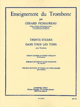 Pichaureau G. 30 Etudes Dans Tous Les Tons Trombone Pichaureau G. 30 Etudes Dans Tous Les Tons Trombone
