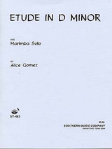 Gomez A. Etude en RE Mineur Marimba
